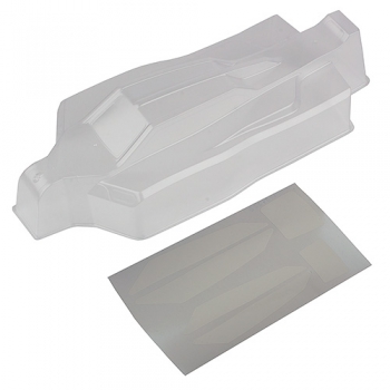 #92251 - RC10B74 Lightweight Body, clear - Team Associated